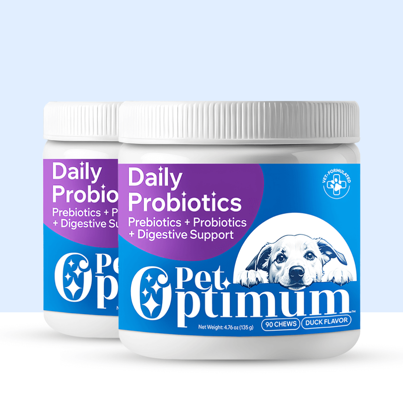 Probiotics for Dogs Bundle 2 Pack –  Digestive & Gut Health Soft Chews