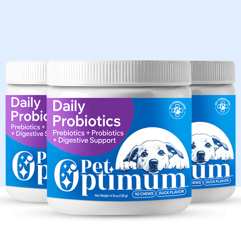 Probiotics for Dogs Bundle 3 Pack –  Digestive & Gut Health Soft Chews